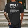 Puppa Definition Fathers Day Gifts Mens Back Print T-shirt Gifts for Men