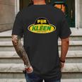 Pur & Kleen Water Company Logo Mens Back Print T-shirt Gifts for Men