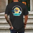 Pura Vida Costa Rica Toucan Tropical Surf Beach Gift Mens Back Print T-shirt Gifts for Men