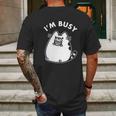 Pusheen The Cat The Cat Vintage Mens Back Print T-shirt Gifts for Men