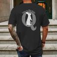 Q Anon T-Shirt Follow The White Rabbit Pocket Watch Wwg1wga Mens Back Print T-shirt Gifts for Men