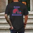 Quebec Nordiques Mens Back Print T-shirt Gifts for Men