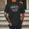 Quote Hamlet Funny Theatre Mens Back Print T-shirt Gifts for Men