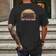 Railroad Model I Have A One Track Mind Mens Back Print T-shirt Gifts for Men