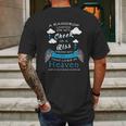 Raindrop Is A Kiss From My Husband That Is In Heaven Mens Back Print T-shirt Gifts for Men