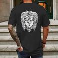 Rastafari Lion Dreadlocks Rasta Reggae Music Funny Gift Mens Back Print T-shirt Gifts for Men