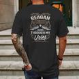 Reagan Shirt Reagan Blood Runs Through My Veins - Reagan Tee Shirt Reagan Hoodie Reagan Family Reagan Tee Reagan Name Reagan Lover Mens Back Print T-shirt Gifts for Men