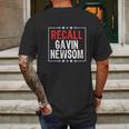 Recall Gavin Newsom Ca Governor Gavin Newsom Mens Back Print T-shirt Gifts for Men