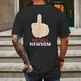 Recall Newsom Recall Gavin Newsom Mens Back Print T-shirt Gifts for Men