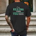 Regina Thing Mens Back Print T-shirt Gifts for Men