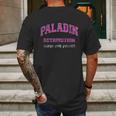 Retribution Paladin Mmo Gamer Mens Back Print T-shirt Gifts for Men