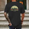 Retro Las Vegas Nevada Vegas Strip Sin City Souvenir Mens Back Print T-shirt Gifts for Men