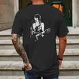 Retro Graphic Ronnie Wood Art Mens Back Print T-shirt Gifts for Men