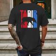 Retro Rwnb Tapir Silhouette T-Shirt Mens Back Print T-shirt Gifts for Men