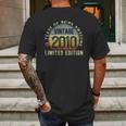 Retro Vintage 2010 12Th Birthday 12 Years Old Being Awesome Mens Back Print T-shirt Gifts for Men