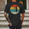 Retro Vintage Artist Mens Back Print T-shirt Gifts for Men