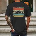 Retro Vintage Daddy Demolition Derby Mens Back Print T-shirt Gifts for Men