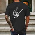 Retro Graphic Yngwie Malmsteen Art Mens Back Print T-shirt Gifts for Men