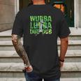 Rick And Morty Wubba Lubba Dub Dub Portal Letters Mens Back Print T-shirt Gifts for Men