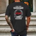 Only Ride Kawasaki Ninjia Mens Back Print T-shirt Gifts for Men