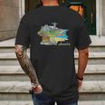 Rio De Janeiro Tourist Mens Back Print T-shirt Gifts for Men