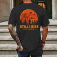 Still I Rise Maya Angelou Mens Back Print T-shirt Gifts for Men