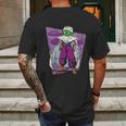 Rivebella New Graphic Goku Saiyan Anime Piccolo Mens Back Print T-shirt Gifts for Men