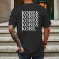 Rock Scythe Kobe Kobe Kobe Tribute Mens Back Print T-shirt Gifts for Men