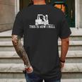 This Is How I Roll Vintage Gift Mens Back Print T-shirt Gifts for Men