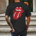 Rolling Stones Official Distressed Tongue Mens Back Print T-shirt Gifts for Men