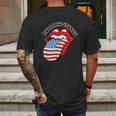 Rolling Stones Usa Tongue Mens Back Print T-shirt Gifts for Men