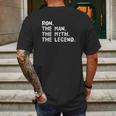 Ron The Man The Myth The Legend Funny Gift Idea Mens Back Print T-shirt Gifts for Men