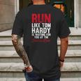 Running For Tom Hardy T-Shirt Mens Back Print T-shirt Gifts for Men