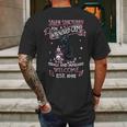 Salem Sanctuary For Wayward Cats Feral And Familiar Mens Back Print T-shirt Gifts for Men