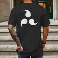 Sasuke Curse Mark Mens Back Print T-shirt Gifts for Men