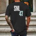 Saturday Night Live Season 47 Show 6 Concert Mens Back Print T-shirt Gifts for Men