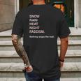 Save The Mail Usps Post Office Us Postal Service No Fascism Mens Back Print T-shirt Gifts for Men