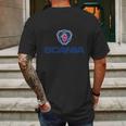 Scania Mens Back Print T-shirt Gifts for Men