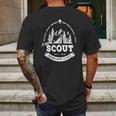 Scout - A Real Scout Knows What Counts - Mens T-Shirt By American Apparel Mens Back Print T-shirt Gifts for Men