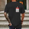 Scp Foundation Site Director Badge Mens Back Print T-shirt Gifts for Men