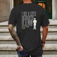 I See A Little Silhouetto Of A Man Of A Mango Statement Mens Back Print T-shirt Gifts for Men