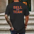 Sell The Team Ny Basketball New York Sports Mens Back Print T-shirt Gifts for Men