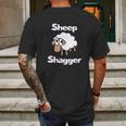 Sheep Shagger Collection Mens Back Print T-shirt Gifts for Men