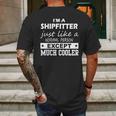 Shipfitter Cooler Mens Back Print T-shirt Gifts for Men