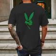 The Signature Weed Peace Mens Back Print T-shirt Gifts for Men