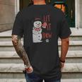 Simply Southern Let It Snow Mens Back Print T-shirt Gifts for Men