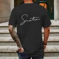 Sinatra T-Shirt Mens Back Print T-shirt Gifts for Men