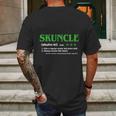 Mens Skuncle Definition - Funny Gift Marijuana Weed Fun Uncle ShirtShirt Hoodie Mens Back Print T-shirt Gifts for Men