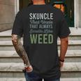 Skuncle Funny Uncle Gift 2020 Mens Back Print T-shirt Gifts for Men