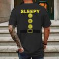 Sleepy Dwarf Mens Back Print T-shirt Gifts for Men